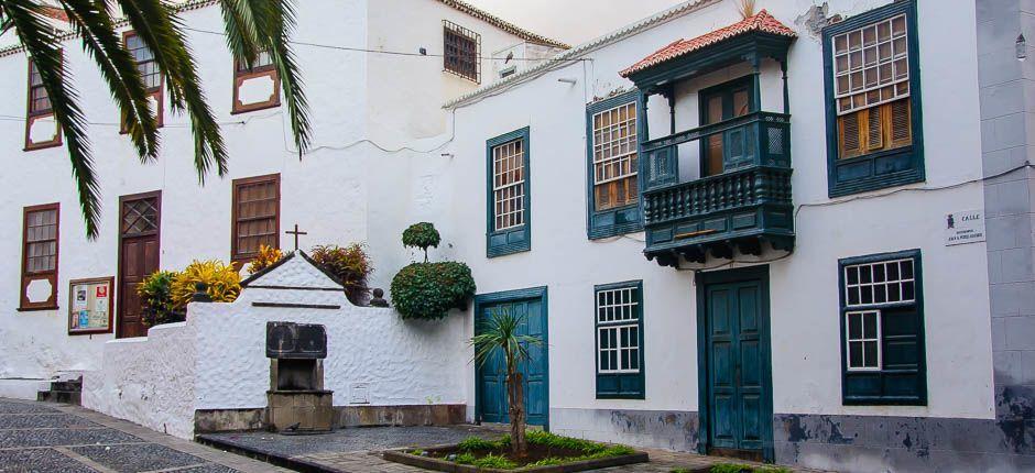 Santa Cruz de La Palmas gamleby + La Palmas historiske bydeler